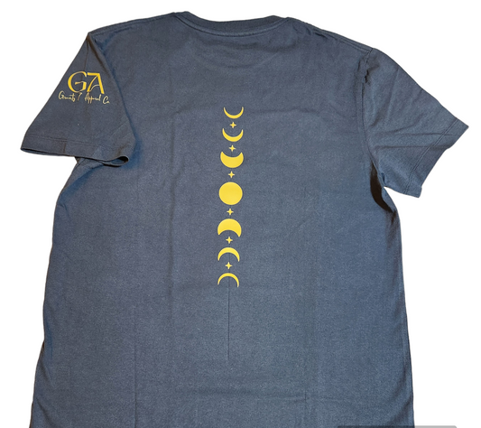 Sailor Blue 100% Organic Cotton Short Sleeve T-Shirt