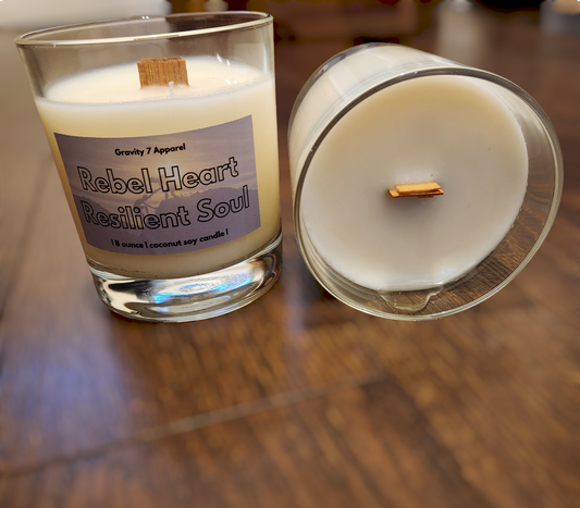 Rebel Heart Resilient Soul Candle